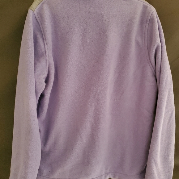 New Balance Fleece Lavender and Gray Sweater - Picture 5 of 5
